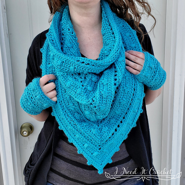 Spring Blooms Bandana Cowl