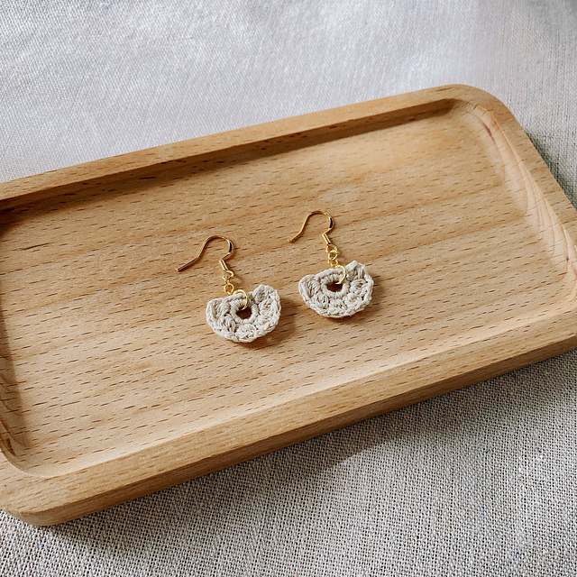 Ravelry: Crochet Earrings E001 pattern by ISENDesign by Elena