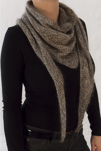 ANJO Triangular Shawl & Cowl