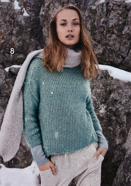# 08 Rippenmusterpulli