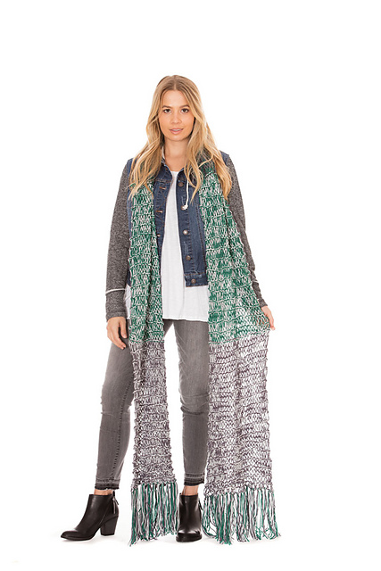 Katharine Knitted Super Scarf