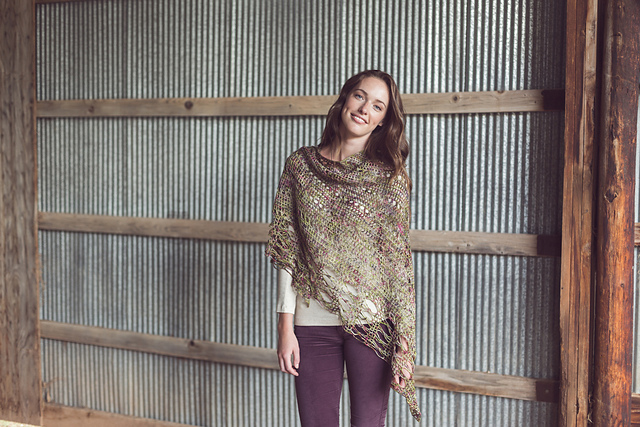 Torrance Triangle Crocheted Shawl