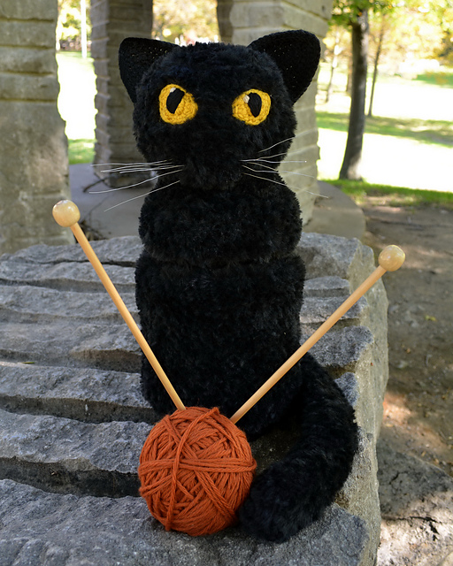 Black Cat Basket