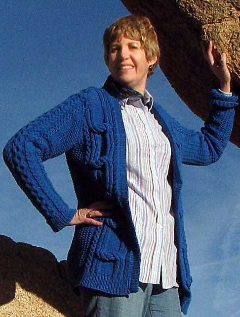 #04 Cabled Cardigan