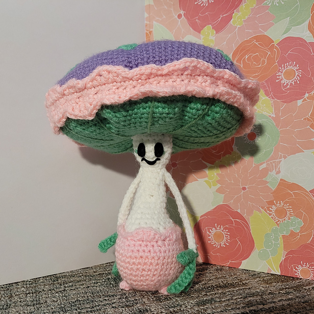 Pokémon Shiinotic Amigurumi