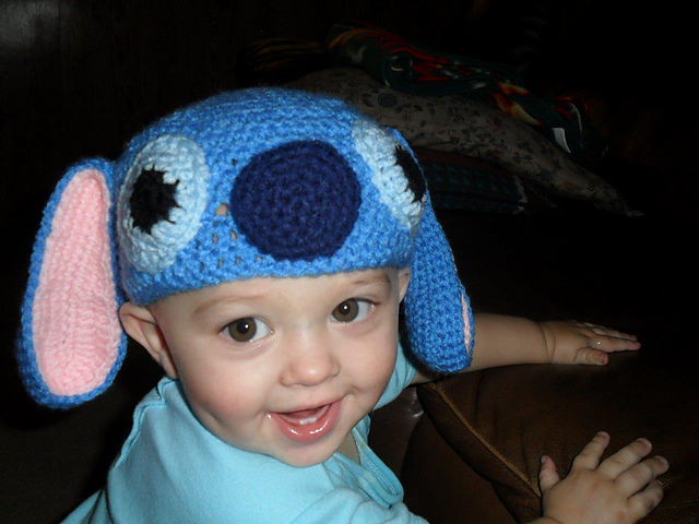 Stitch Ear flap hat