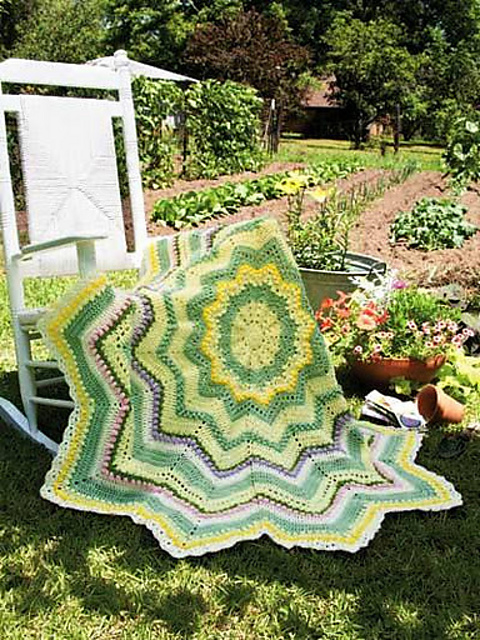 Forever Spring Afghan