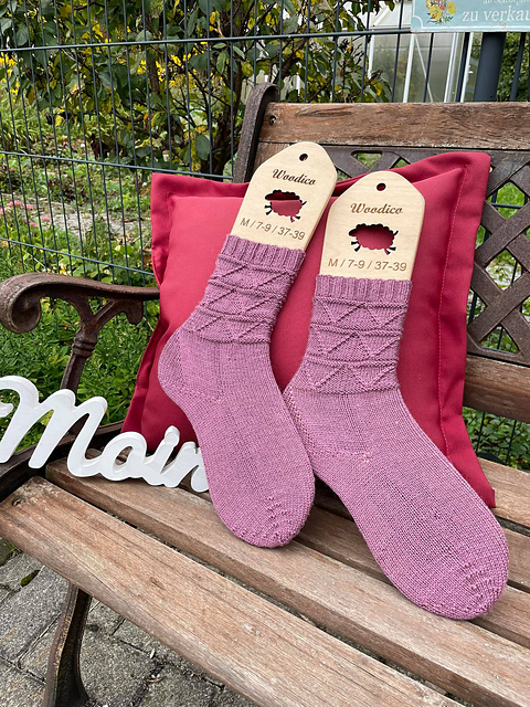 Socken 3-Ecken