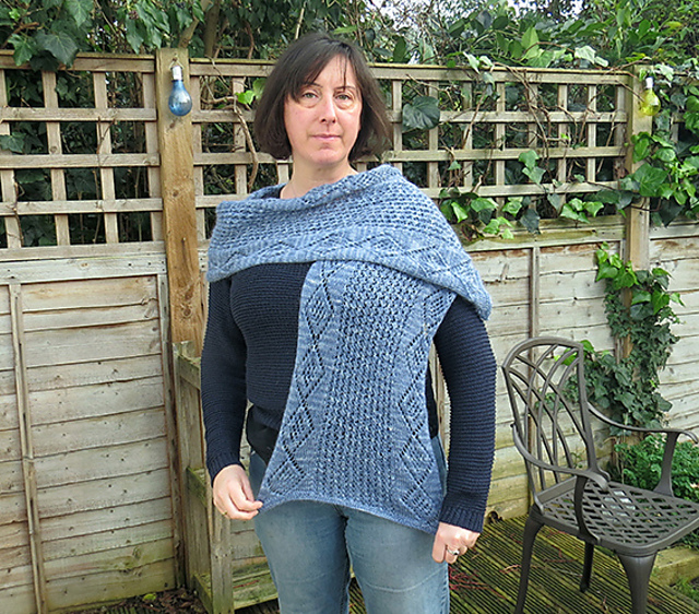 Web of Diamonds Lace Scarf