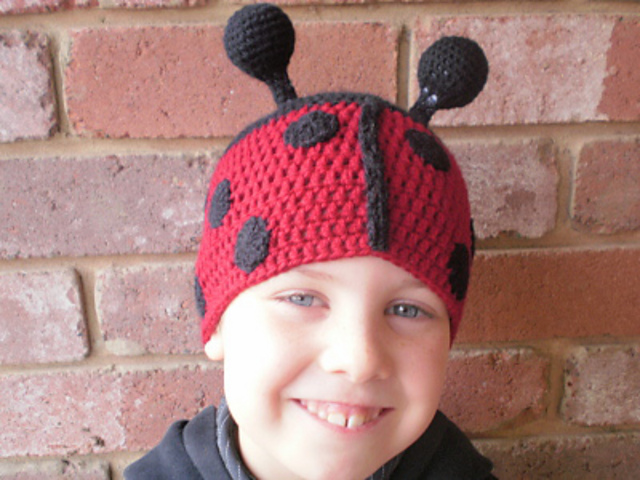 Ladybug Beanie