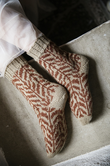 Kuunteleva metsä socks