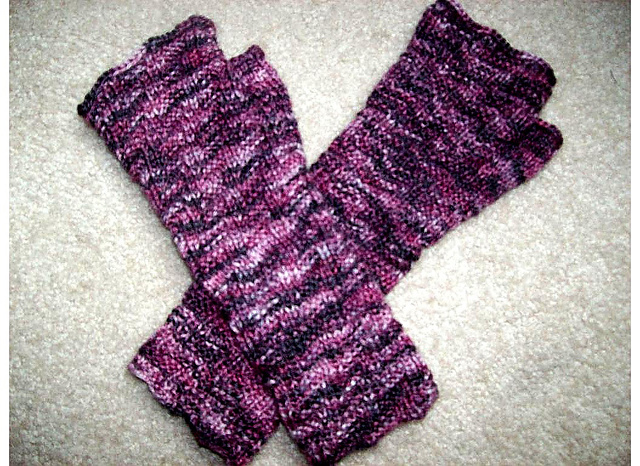 Zig Zag Fingerless gloves