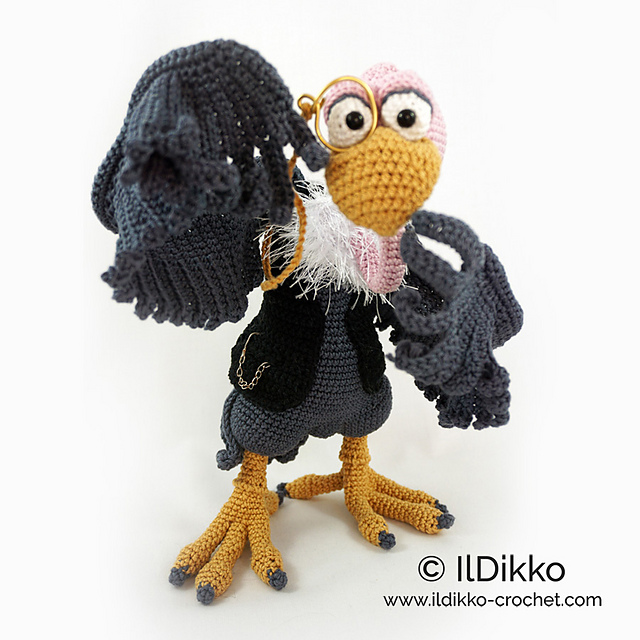 Ravelry: Vincent the Vulture pattern by IlDikko
