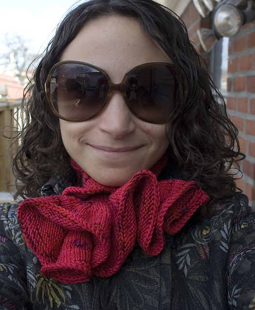Megan's Ruffled Neck Warmer