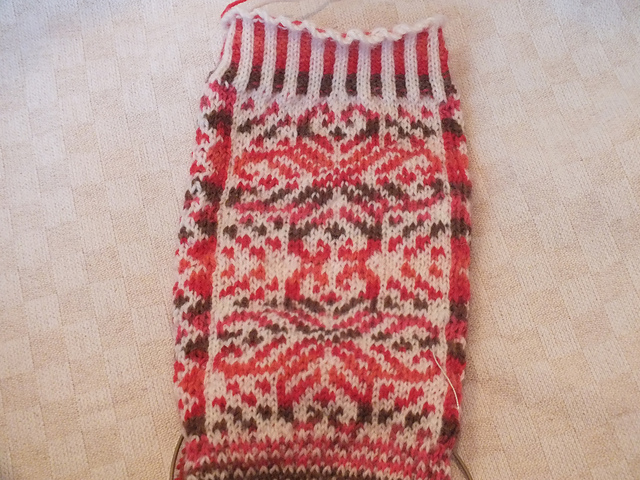 Shirley's Snow Heart Socks
