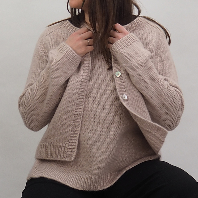 CONTIGUOUS cardigan basics