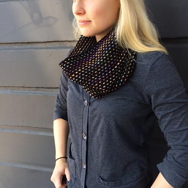 Polka Dot Cowl
