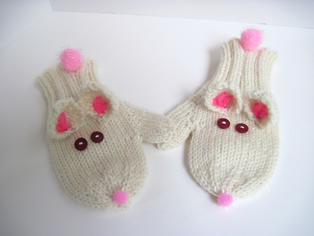#45 Bunny Mittens