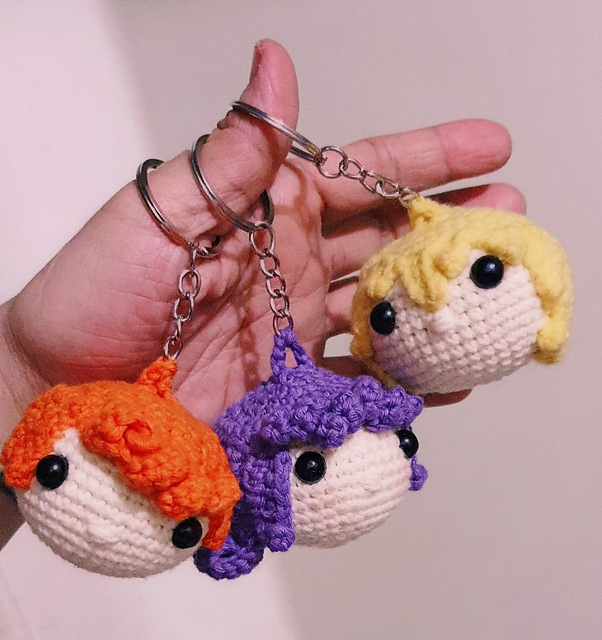 Heads up keychain