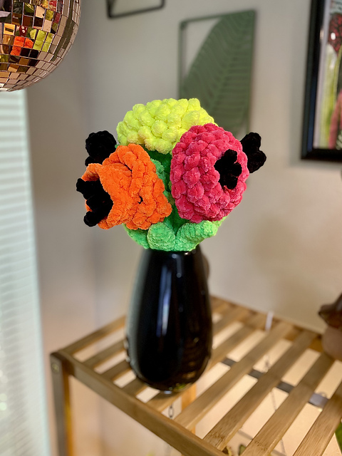 Neon Plush Bouquet