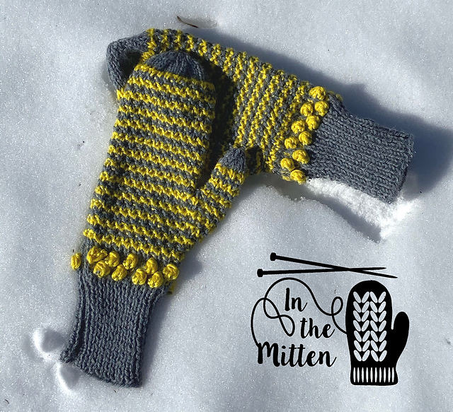 Hobnail Mittens