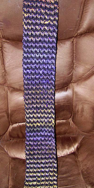 Spaced Stripe Scarf