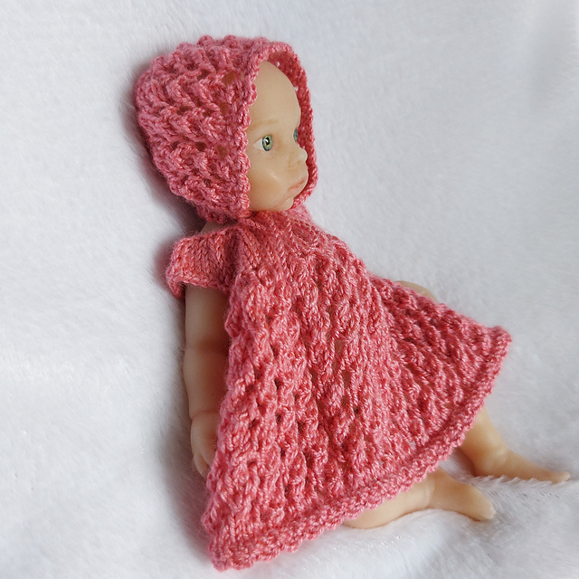 Lace Dress Set for Dolls