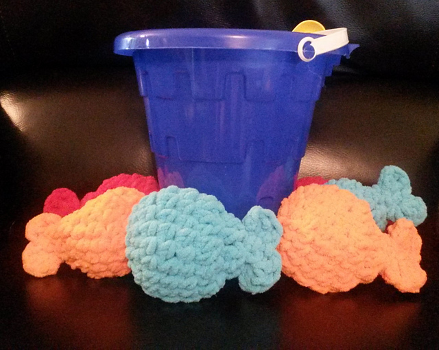 Crochet Fish Shaped Water Balloons