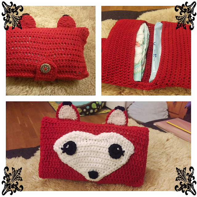 Foxy Diaper Case