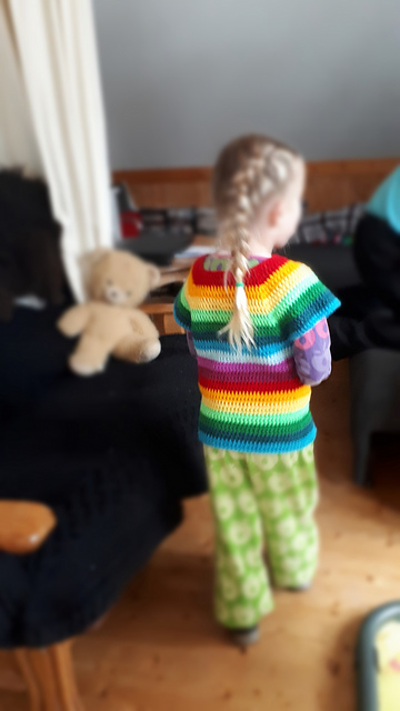 Rainbow vest
