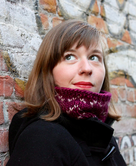 Chunky Chevron Cowl