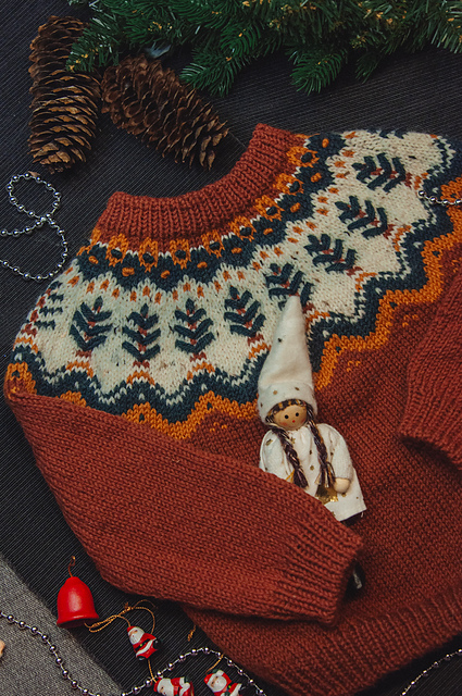 Silver Firs Sweater for Kids