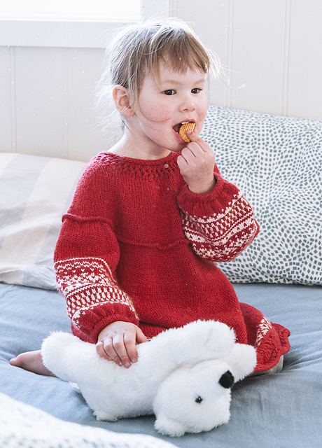 Audrey bottom-up children’s dress