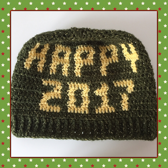 new year (bun) beanie