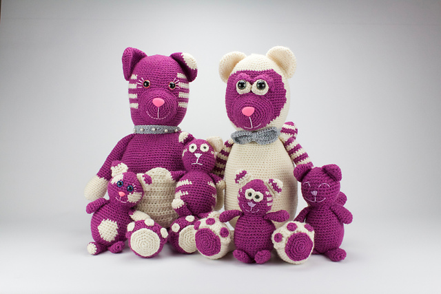 kitty cat family