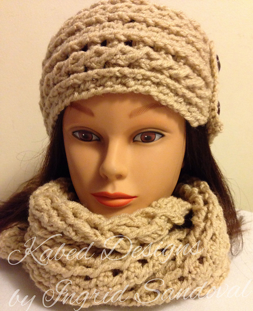 HoneyComb infinity scarf