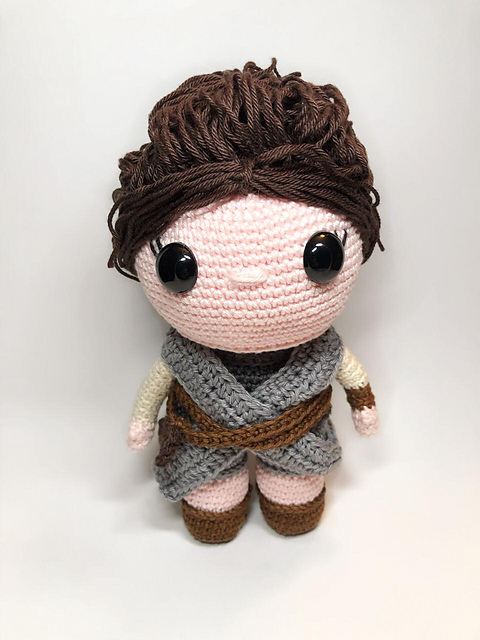 Rey from Star Wars amigurumi