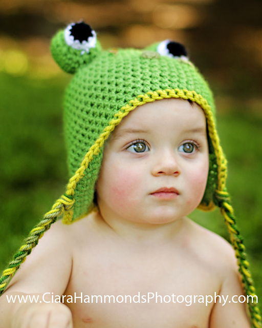Frog Earflap Beanie