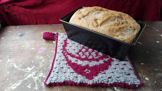 Double Knitting Potholder