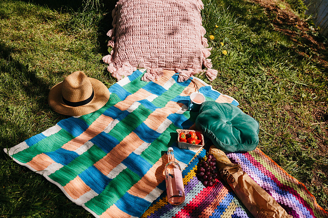 Albers Picnic Blanket