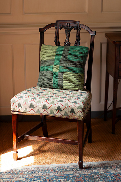 Sissinghurst Check Cushion