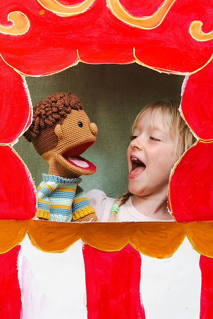 Theo the Hand Puppet