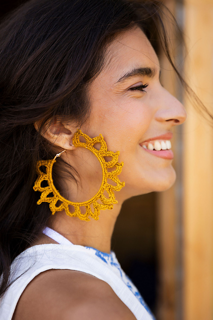Medea Hoop Earrings