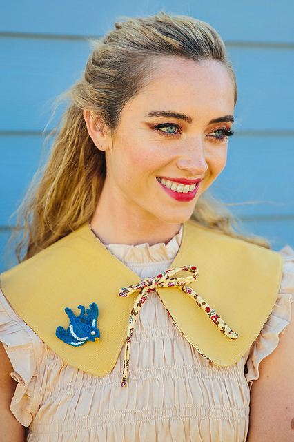 Summer Swallow Brooch