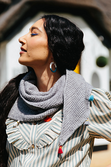 Misty Morning Shawl