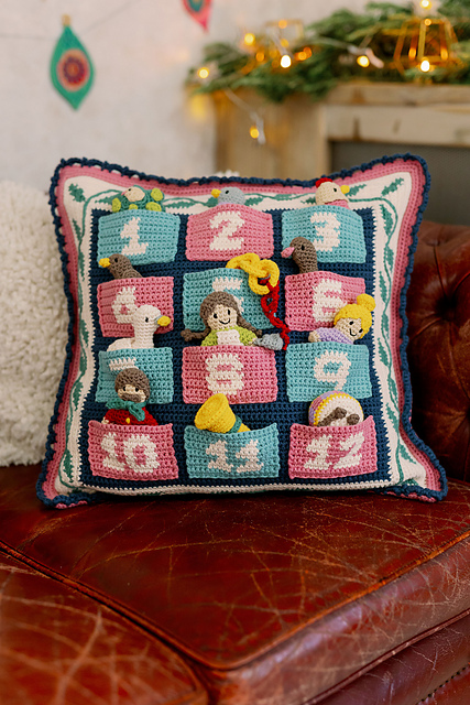 12 Days of Christmas Cushion