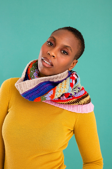 Lerwick Fair Isle Cowl