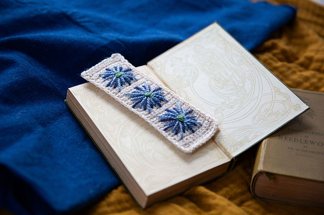 Cornflower Bookmark