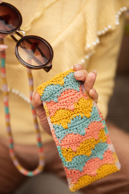 Jackie Sunglasses case and lanyard