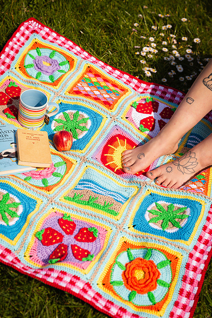 Dreaming of Summer Blanket CAL part 3